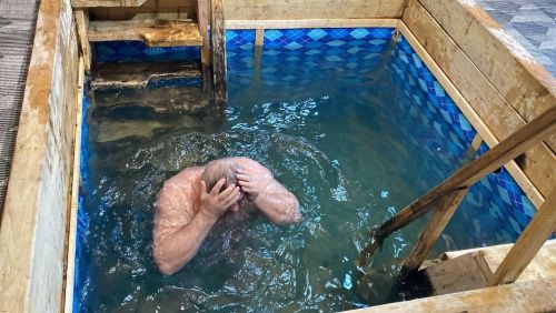В селе Село Чура отпраздновали Крещение Господне