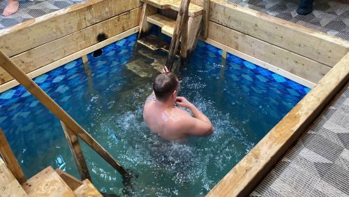 В селе Село Чура отпраздновали Крещение Господне