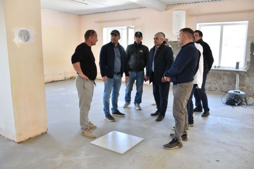 Сергей Димитриев Кукмара районының төзелеш объектларындагы эш барышы белән танышты