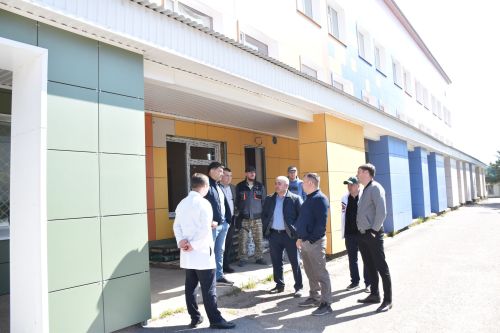 Сергей Димитриев Кукмара районының төзелеш объектларындагы эш барышы белән танышты