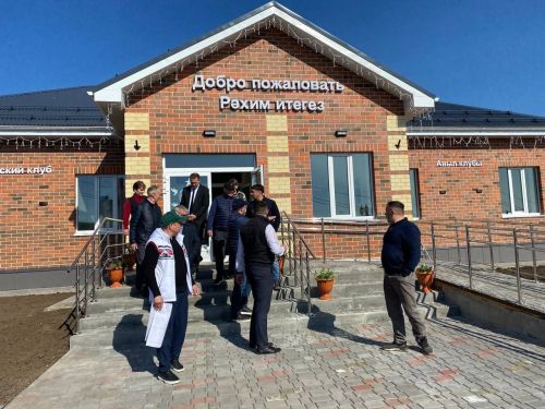 Сергей Димитриев Кукмара районының төзелеш объектларындагы эш барышы белән танышты
