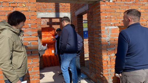 Сергей Димитриев Кукмара районының төзелеш объектларындагы эш барышы белән танышты
