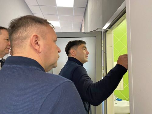 Сергей Димитриев Кукмара районының төзелеш объектларындагы эш барышы белән танышты