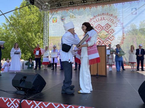 Кукмара районында мари традицион мәдәниятенең республика бәйрәме «СЕМЫК-2025» узды
