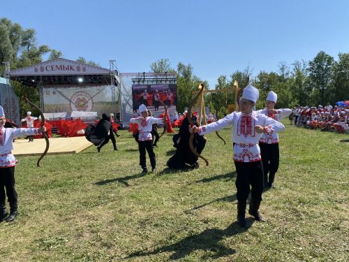 Кукмара районында мари традицион мәдәниятенең республика бәйрәме «СЕМЫК-2025» узды