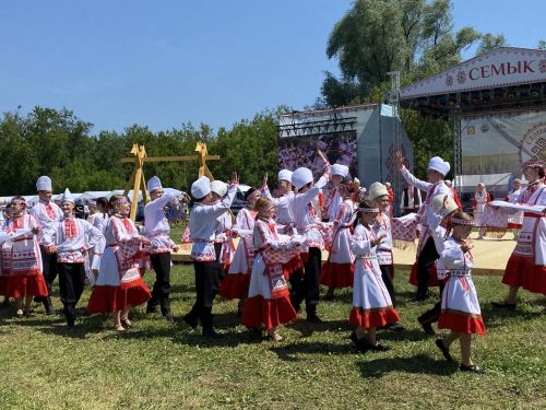 Кукмара районында мари традицион мәдәниятенең республика бәйрәме «СЕМЫК-2025» узды
