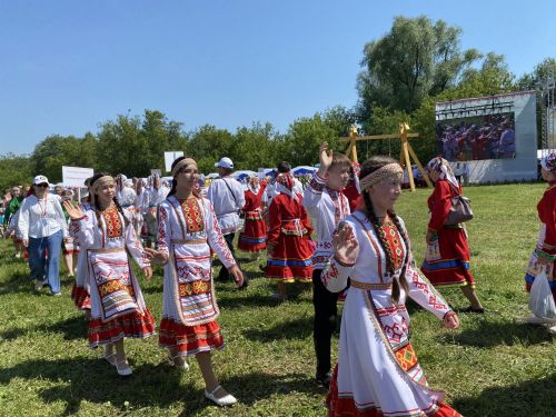 В Кукморе отпраздновали республиканский праздник марийской культуры «Семык»