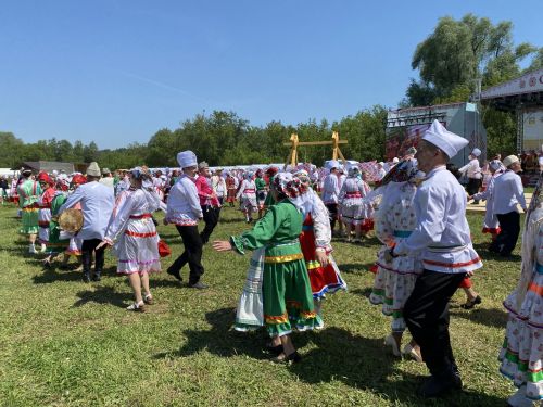 Кукмара районында мари традицион мәдәниятенең республика бәйрәме «СЕМЫК-2025» узды
