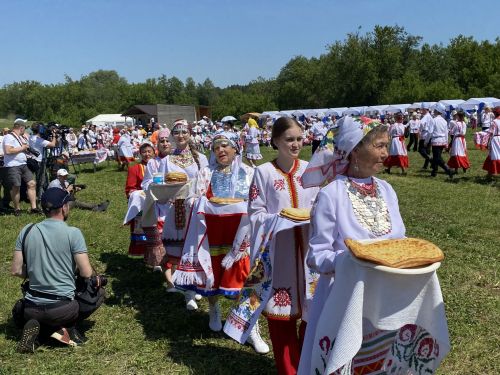 В Кукморе отпраздновали республиканский праздник марийской культуры «Семык»
