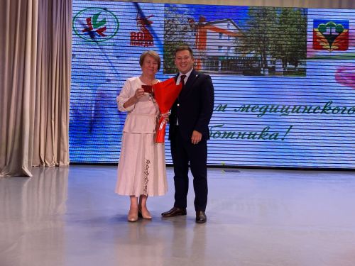В Кукморе чествовали медицинских работников