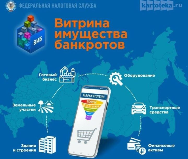Татарстанцы могут приобрести 250 объектов имущества банкротов через маркетплейс