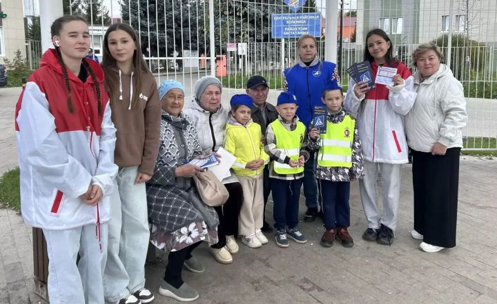 В Кукморе прошла акция «Пожилые люди на дорогах!»