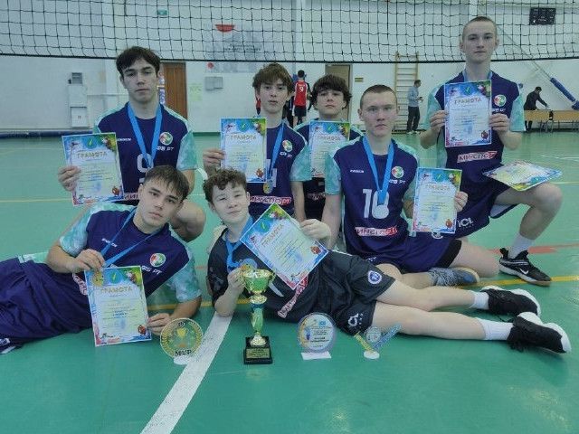 Волейболисты спорткомплекса «Зилант» из Кукмора — чемпионы Атнинского района