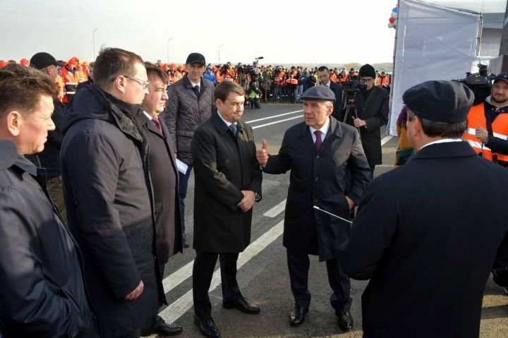 Рустам Минниханов назвал реконструкцию трассы Казань – Набережные Челны сбывшейся мечтой
