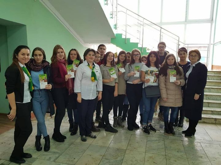 Студенты Лубянского лесотехнического колледжа посетили город Кукмор