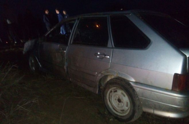 Фото: 21-летний водитель «ВАЗа» вылетел в кювет на трассе