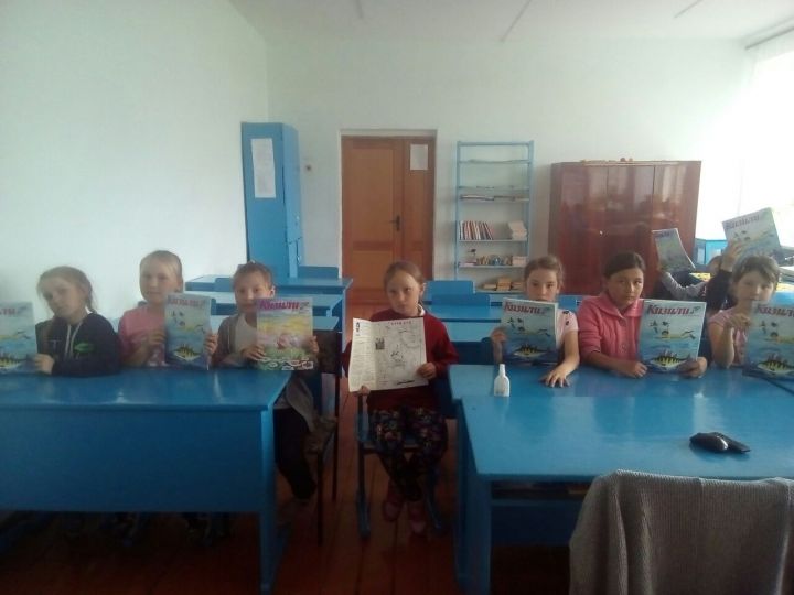В Ош.Юмье дети ознакомились с удмуртским журналом «Кизили»