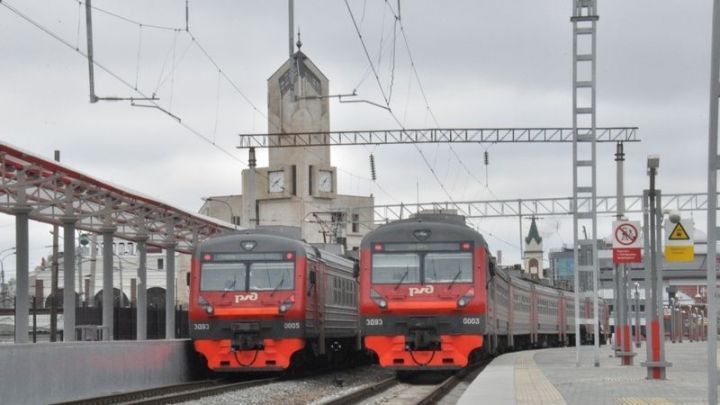 На один день изменится расписание движения поезда из Казани в Сосновку