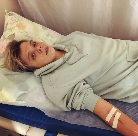 Элвин Грей попал в больницу