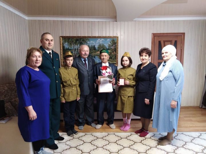 Ветеран войны из села Люга 23 февраля отмечает двойной праздник