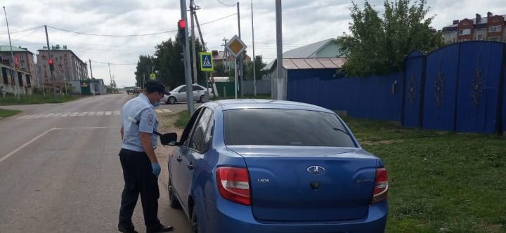 Пьяный водитель задержан во время операции «Тоннель» в Кукморе