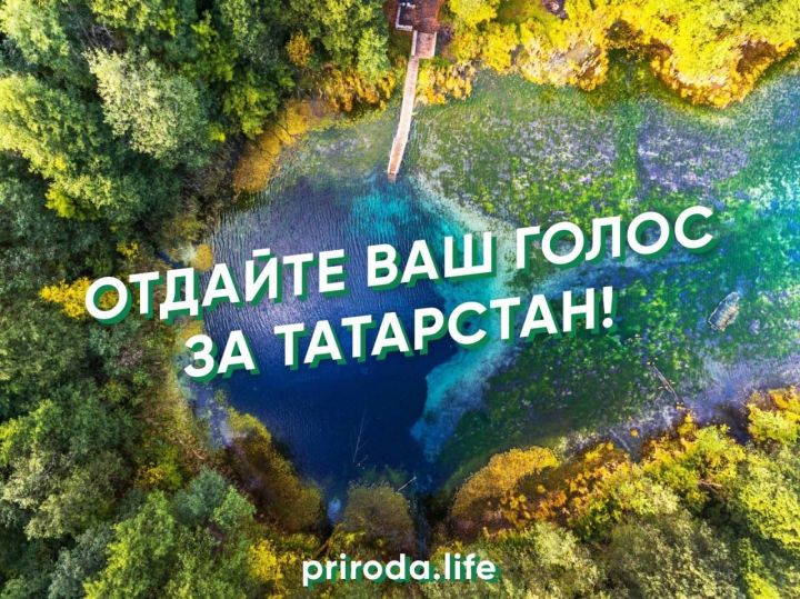Президент Татарстана призвал татарстанцев голосовать в конкурсе на развитие экотуризма