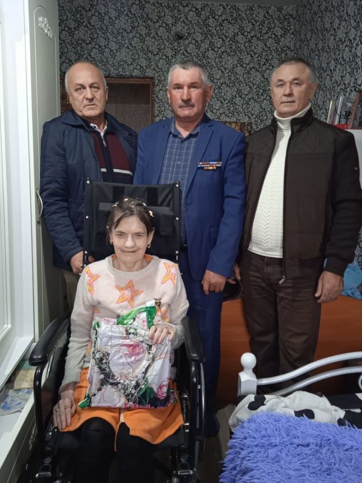 Кукморские афганцы оказали помощь вдове своего сослуживца