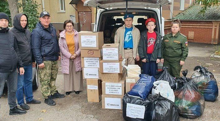Фирдус Тямаев оказывает гуманитарную помощь ополченцам и жителям ДНР и ЛНР
