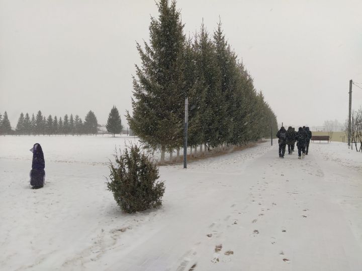 В Кукморском районе ожидается сильный ветер, мокрый снег, снежная каша