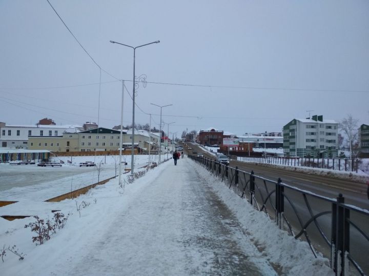 В Кукморском районе ожидается небольшой снег и до 16 градусов мороза