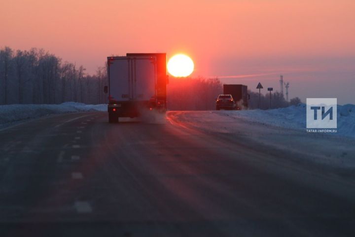 ГИБДД Татарстана напоминает о безопасности на дорогах при аномальных морозах