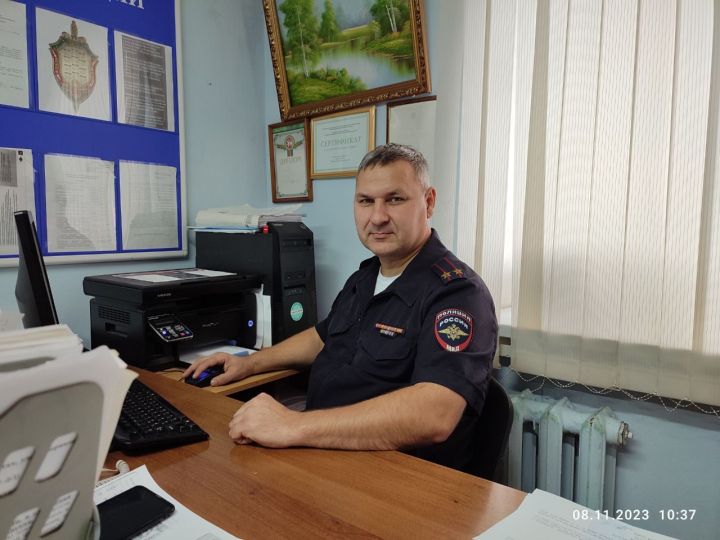 Подполковник полиции Рамазан Мамлеев из Кукмора: «Не жалею о выборе профессии»