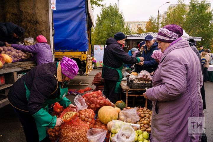 В Татарстане на сельхозярмарках продали продукцию на на 789 млн рублей