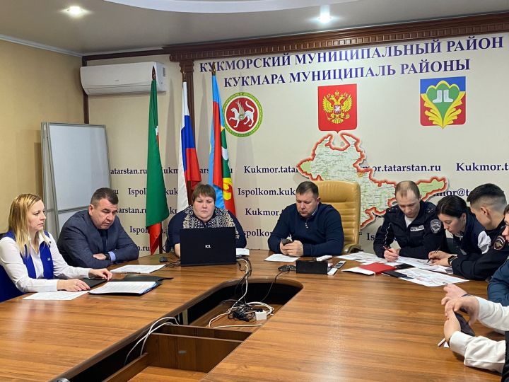 Кукмарада юл хәрәкәте иминлеге комиссиясенең чираттагы утырышы узды