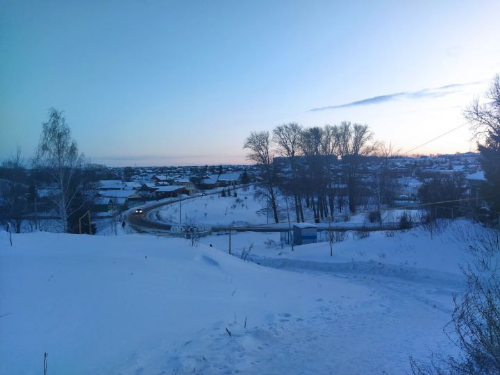 В Кукморском районе ожидается небольшой снег и до 11 градусов мороза