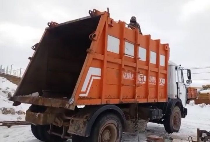 Кукмарада махсус хәрби операция зонасына җибәрергә «тәгәрмәчле мунча» әзерлиләр