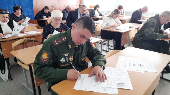 Жители Кукморского района написали  «Диктант Победы»