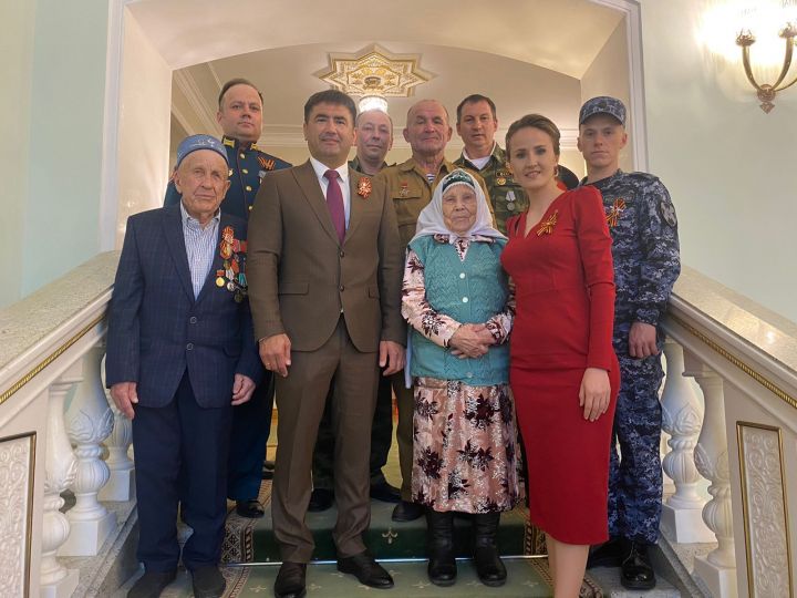 Делегация Кукморского района приняла участие на торжественном мероприятии, посвященном празднованию 78-й годовщине Победы в ВОВ