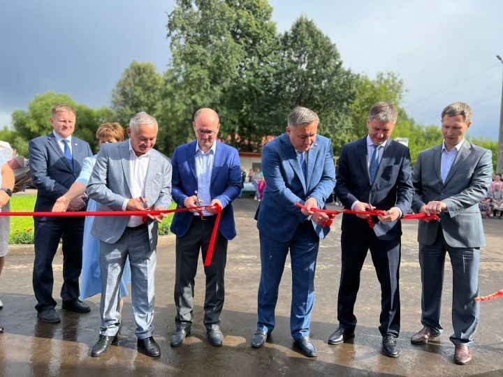 В Высокогорском районе открыли сельский дом культуры после капитального ремонта