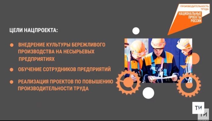 В Татарстане за полгода в нацпроект вовлечено 227 предприятий базовых несырьевых отраслей экономики