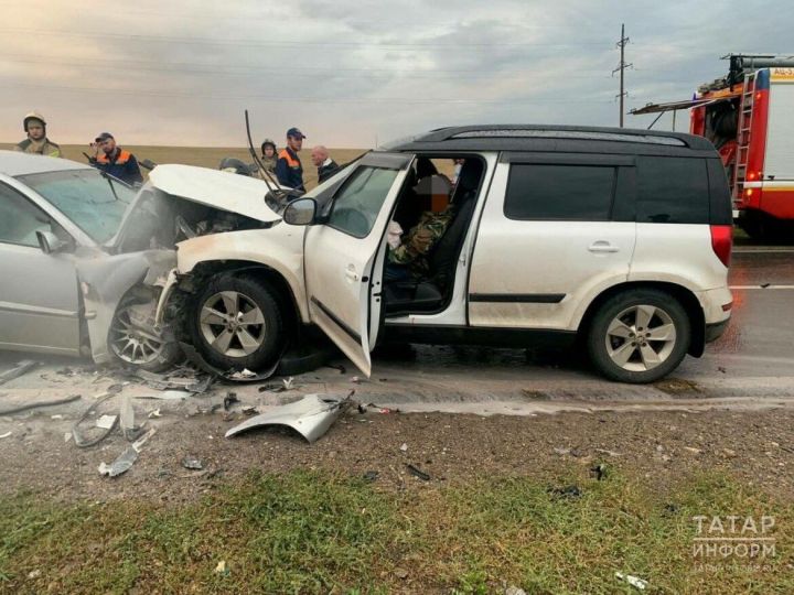 В Татарстане в ДТП  погибли женщина и ее двухлетняя дочь