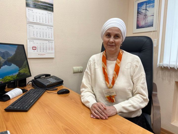Гульшат Шагеева из Кукмора уже 33 года трудится специалистом в компании «Татэнергосбыт»
