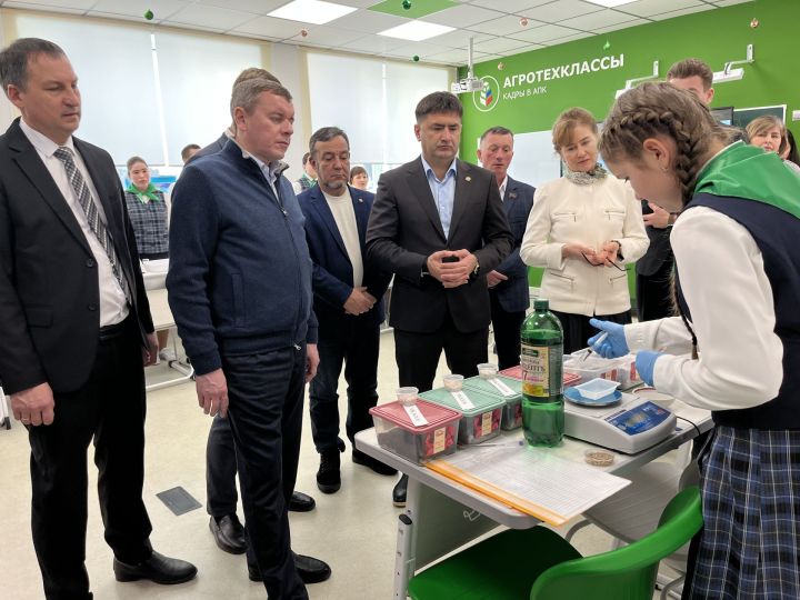 Кукмарада агротехнологик сыйныфлар ачылды