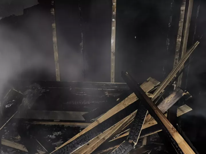 Кукмара районында мунча янган