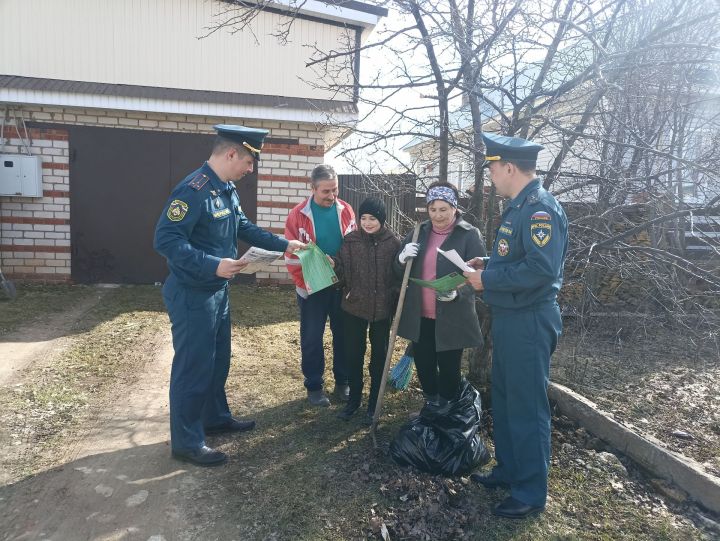 Татарстанда янгынга каршы махсус режим: Кукмарада рейдлар дәвам итә
