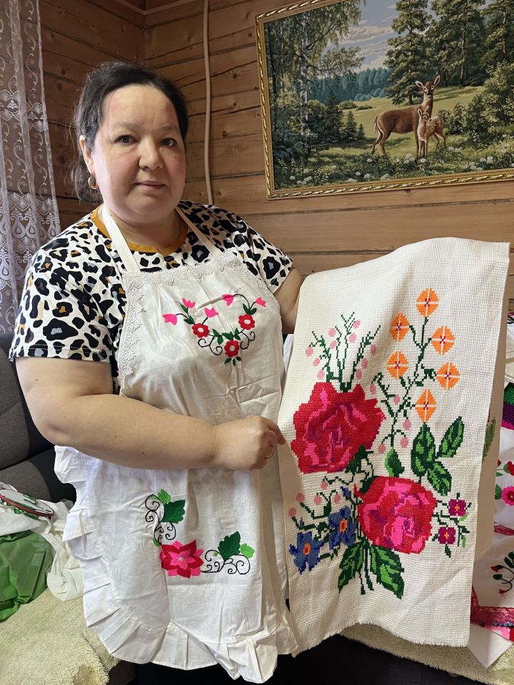 Кукмара районыннан Фирүзә Хантимерова: Чигү тынычландыра, күңелгә рәхәтлек бирә