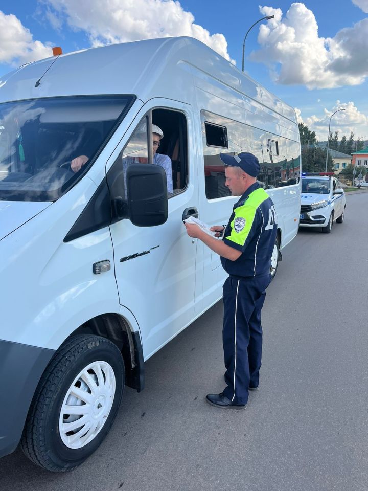Пассажирлар иминлеге — мөһим бурыч: Кукмарада «Автобус» операциясе бара