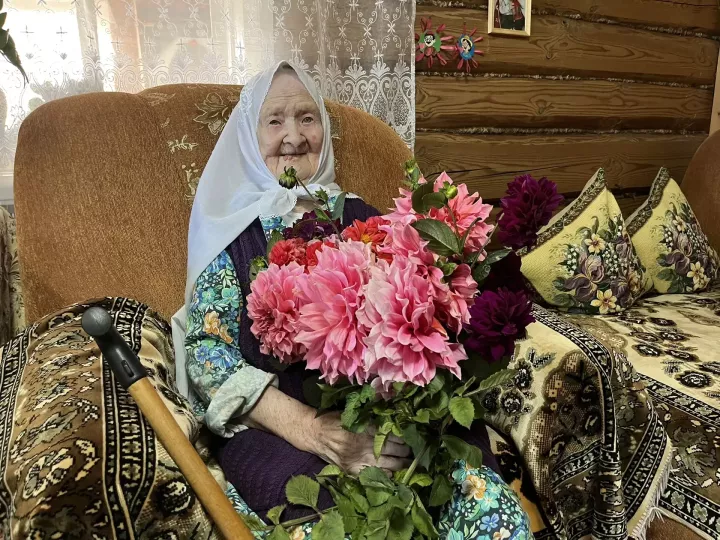 102-летняя Фагима Зайнагиева из Кукморского района проголосовала на выборах
